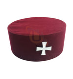 Masonic Knight Templar KT Cap/Hat with Red Cross - kitchcutlery
 - 1