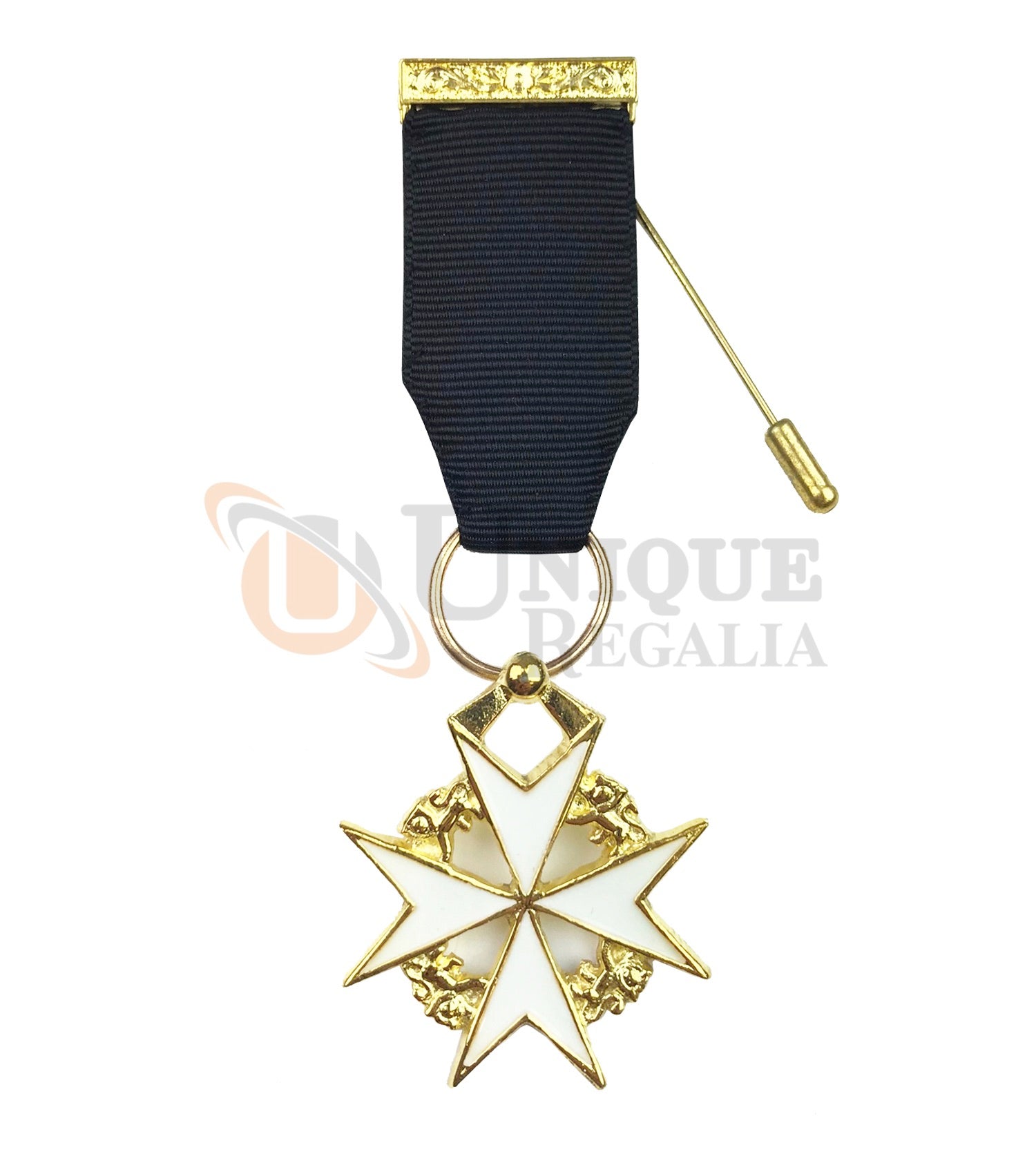 Masonic Knight of Malta Breast Jewel