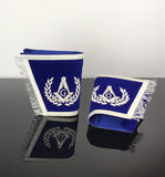 Masonic Personalised Handmade Embroidery Cuffs/Gauntlets Unique Regalia