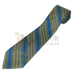 Masonic Regalia Freemason Green Striped Tie with Square  Compass & G Unique Regalia