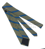 Masonic Regalia Freemason Green Striped Tie with Square  Compass & G Unique Regalia