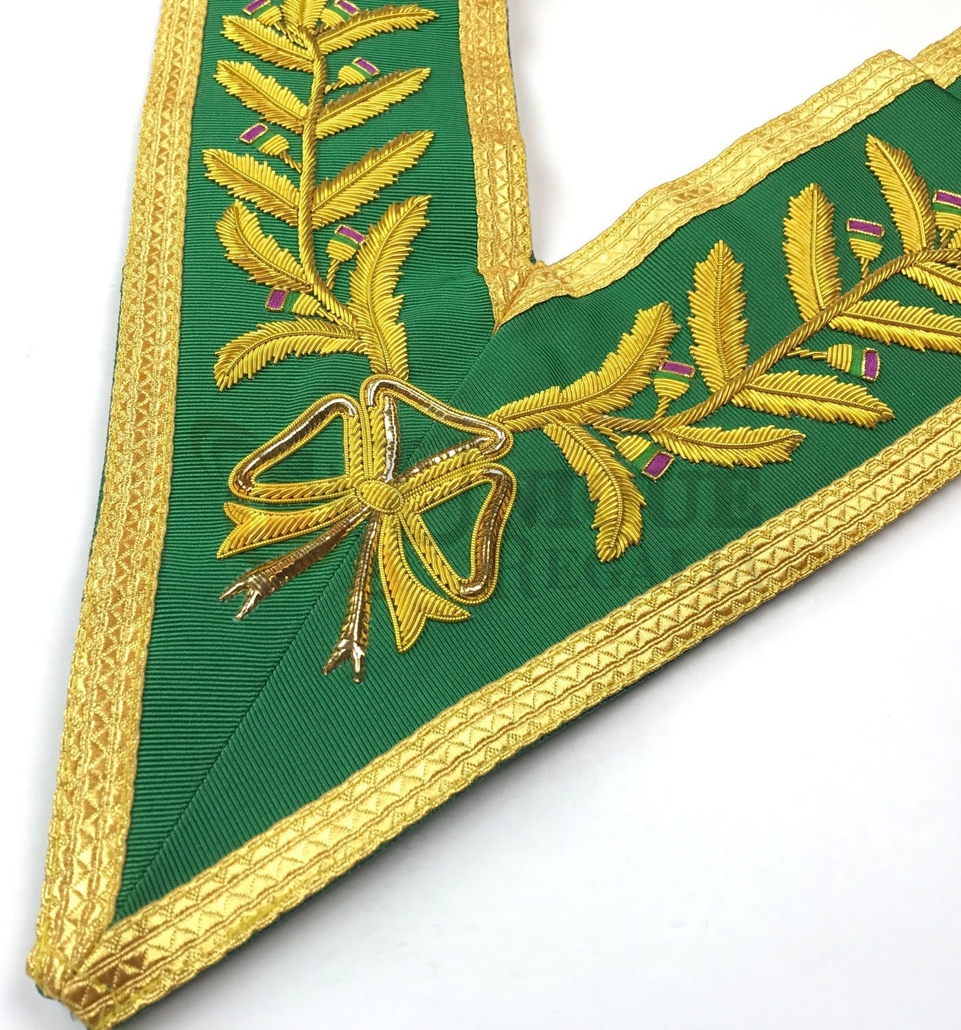 Masonic Scottish rite allied Degree Hand Embroided Grand Collar - Unique Regalia