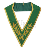 Masonic Scottish rite allied Degree Hand Embroided Grand Collar - Unique Regalia