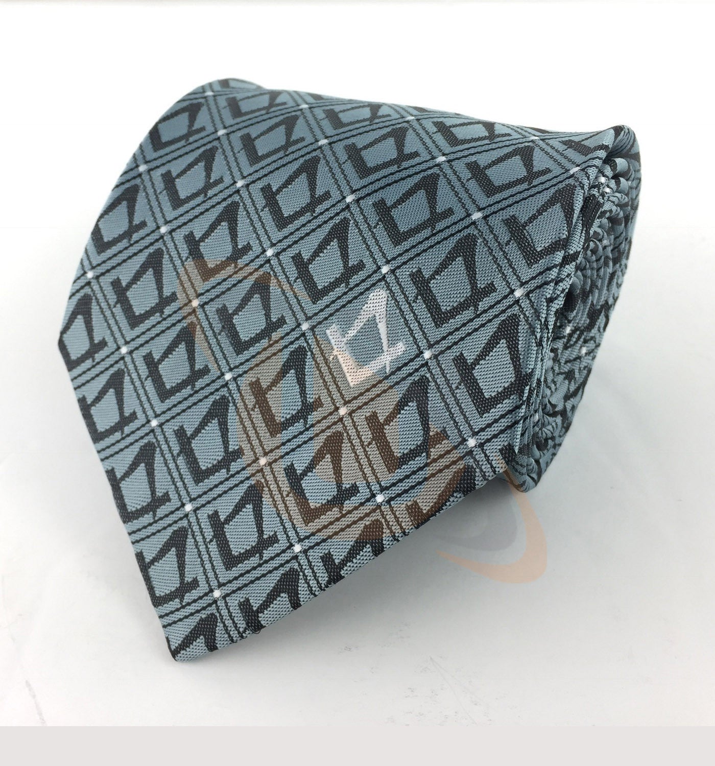Copy of Masonic Tie with Square Compass with G - kitchcutlery
