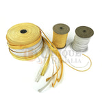 Masonic Silver or gold Mylar Russian cord, braid SOUTACHE 5Mtr 4mm _Unique_Regalia