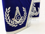 Blue Lodge Master Mason Apron Hand Embroidery Apron Gauntlet and Collar Set