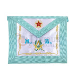 Master Mason Groussier French Rite Square and compass Acacia MB Apron