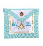 Master Mason Groussier French Rite Square and compass MB Apron