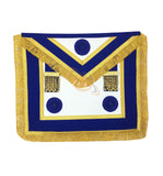 Craft Provincial full-dress and undress Apron with Blue Rosettes and Collars Set Unique Regalia