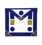Craft Provincial full-dress and undress Apron with Blue Rosettes and Collars Set Unique Regalia