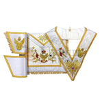 Rose Croix 33rd Degree Hand embroided Apron Set Wings Up or Down