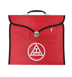 Masonic Royal Arch Apron Printed Logo Case (Red)