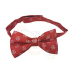 Masonic Royal Arch silk RA Bow Tie with Tau Red & White