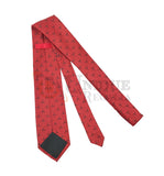 Masonic Royal Arch Red Tie new design Triple Taus Red Unique_Regalia