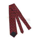 Masonic Royal Arch black and Red Tie Triple Taus