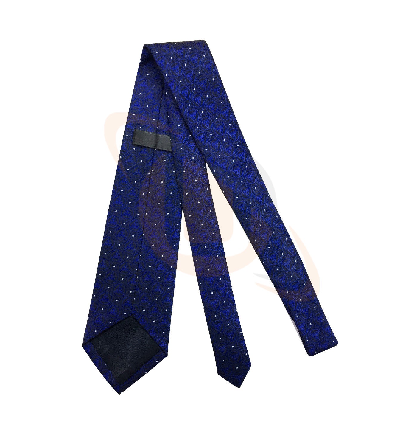 New Design Masonic Regalia Silk Tie with Royal arch Triple tau Mens Necktie Unique_Regalia