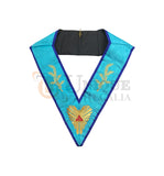 Masonic Memphis Misraim Worshipful Master Collar Machine embroidery