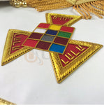 York Rite Grand Past High Priest Apron with fringe