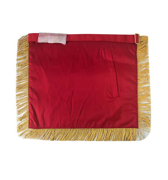 York Rite Grand Past High Priest Apron with fringe – Unique Regalia