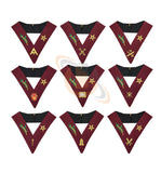 Masonic Blue Lodge 14th Degree Collars- Set of 9 collar - kitchcutlery
 - 1